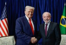 Lula e Trump se encontram na Malásia