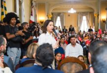 Raquel Lyra anuncia construção de dois habitacionais em Tamandaré e Paulista e obras de contenção de encostas em Cortês