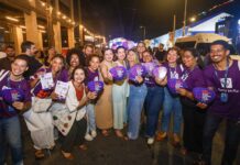 No Recife, governadora Raquel Lyra abre primeira noite do Festival Pernambuco Meu País Verão da cidade