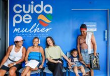 Raquel Lyra acompanha atendimentos da Carreta da Mulher na Zona Norte do Recife