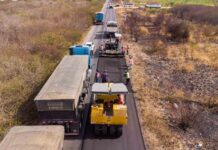 Restauração da PE-180 é iniciada após articulação de Débora Almeida e Mendonça Filho