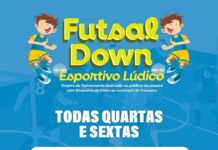 Caruaru oferece aulas gratuitas de futsal para pessoas com Síndrome de Down