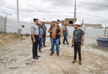 Prefeito Rodrigo Pinheiro visita obras de UBSs em execução nos bairros Cidade Alta e São José