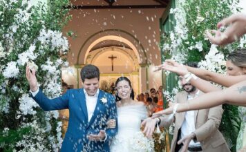 João Campos e Tabata Amaral se casam em Carneiros