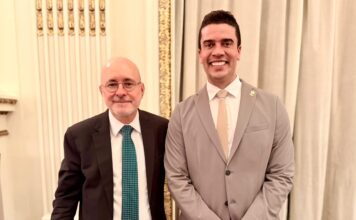 Rodrigo Pinheiro prestigia posse da nova Mesa Diretora do TJPE e destaca parceria institucional