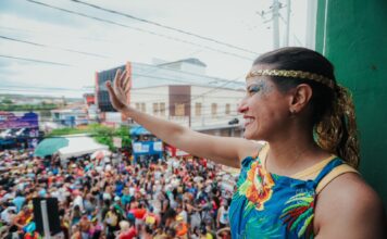 Raquel Lyra percorre Pernambuco durante o Carnaval 2026