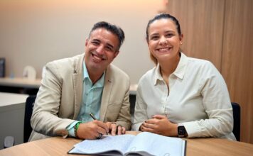 Dayse Silva faz transição do cargo de prefeito de Caruaru para Bruno Lambreta