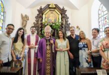 Em Olinda, Raquel Lyra anuncia obras de R$ 1,4 milhão de contenção de encostas e reforma do Santuário Mãe Rainha