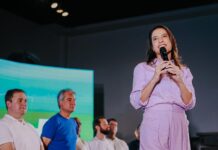 Em Caruaru, Raquel Lyra filia Anderson Luiz e fortalece o PSD no Agreste