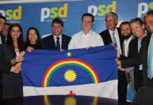 Raquel Lyra e Kassab filiam Guilherme Uchoa Junior ao PSD, reforçando a bancada pernambucana do partido na Câmara