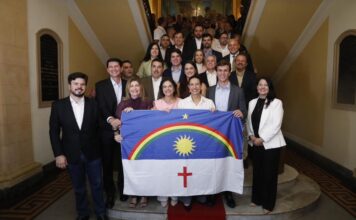 Raquel Lyra empossa nova secretária de Desenvolvimento Econômico e anuncia presidentes do Porto do Recife e do Lafepe