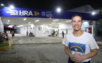 Raquel Lyra entrega requalificação de setores do Hospital Regional do Agreste e autoriza início de obras para construção de novo edifício na unidade