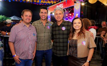 Ao lado de Anderson Luiz e Fernando Monteiro, Rodrigo Pinheiro abre oficialmente o São João de Caruaru