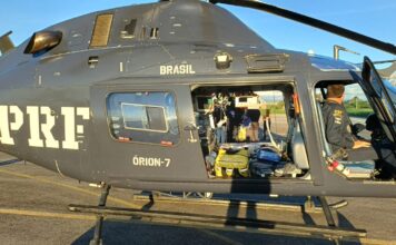 Bebê com traumatismo craniano é socorrido de helicóptero em Caruaru