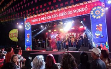 São João na Roça leva clima junino a Gonçalves Ferreira em mais uma noite de muito forró