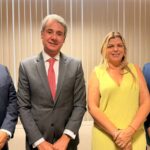 Fernando Monteiro recebe Renata Senna e articula homenagem aos 40 anos da Abracen