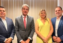 Fernando Monteiro recebe Renata Senna e articula homenagem aos 40 anos da Abracen