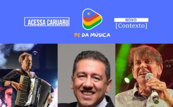 Brucelose, Altemar Dutra Júnior e Adilson Ramos na Estação Ferroviária de Caruaru neste sábado (04)