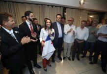 Em Brasília, Raquel mostra força e comanda, ao lado de Kassab, encontro de prefeitos, parlamentares e lideranças do PSD