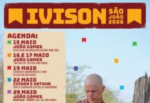 Percussionista Ivison Santos conquista espaço ao lado de João Gomes e Marcelo Jeneci
