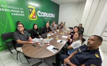 AMC recebe representantes do Cabo de Santo Agostinho e apresenta modelo de trabalho no trânsito premiado nacionalmente