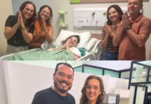 Letícia Ferreira recebe alta da UTI e ganha um novo celular