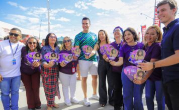 Em clima de festa, Rodrigo Pinheiro recebe governadora Raquel Lyra no Alto do Moura