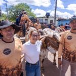 Débora Almeida prestigia a 1ª Festa de Carros de Boi no Distrito de São Pedro