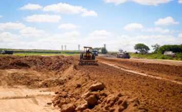 Obras do aeroporto de Caruaru avançam em nova etapa