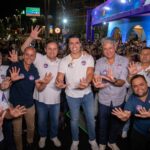 Anderson Luiz inaugura comitê com Rodrigo Pinheiro, Fernando Monteiro e vereadores