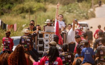 Raffiê inicia campanha defendendo a vaquejada, com adesivaço na Casa 22 e forte mobilização na Zona Rural