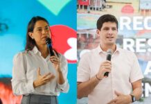 Simplex: Raquel tem 46,2%, João Campos com 36,1%