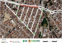 Trecho da Avenida Caruaru será interditado para a realização de obra da Compesa