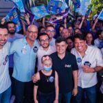 Anderson Correia inaugura comitê ao lado de Eduardo e Lula da Fonte