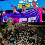 Rodrigo Pinheiro, Anderson Luiz e Fernando Monteiro realizaram grande caminhada no Salgado e São João da Escócia