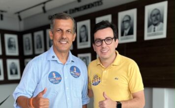 Raffiê declara apoio a Carlos Santana (Novo) como segundo senador