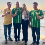 Em Caruaru, Raffiê recebe Alfredo Gaspar, candidato a vice-presidente na chapa com Flavio Bolsonaro