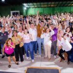 Ato político em apoio a Anderson Luiz e Fernando Monteiro lota casa de festa em Caruaru
