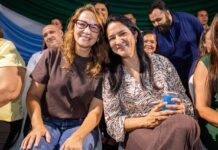 Débora Almeida celebra o 7 de Setembro e reforça parceria política com prefeita de Tacaimbó