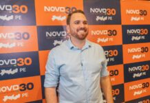 Técio Teles, candidato a deputado estadual e presidente do Novo de Pernambuco, visita Caruaru nesta terça-feira (01)