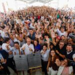 Em Caruaru, Raquel Lyra entrega 480 apartamentos dos residenciais Novo Baraúna Sul 1 e 2 em parceria com o Governo Federal