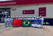Masterboi realizou o primeiro embarque de carne da unidade de Canhotinho, no Agreste de Pernambuco, para a China
