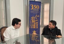Raffiê defende pautas cristãs em encontro com arcebispo de Olinda e Recife